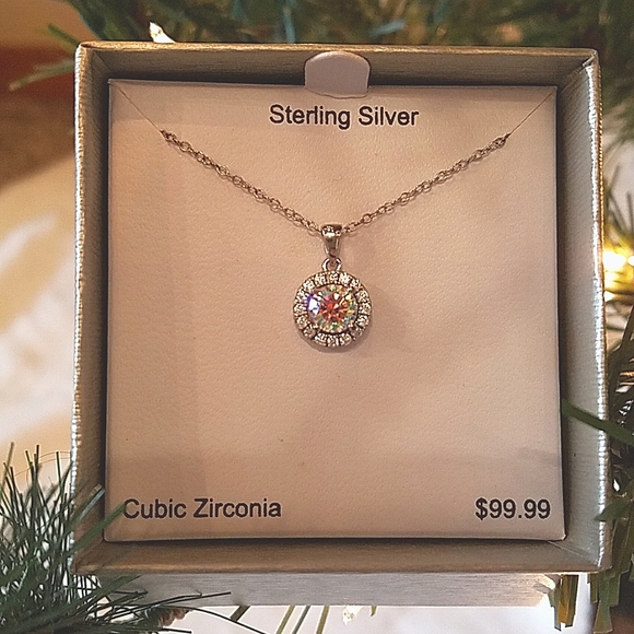 🎁 925 Sterling Silver Pendant & Necklace - Picture 2 of 7